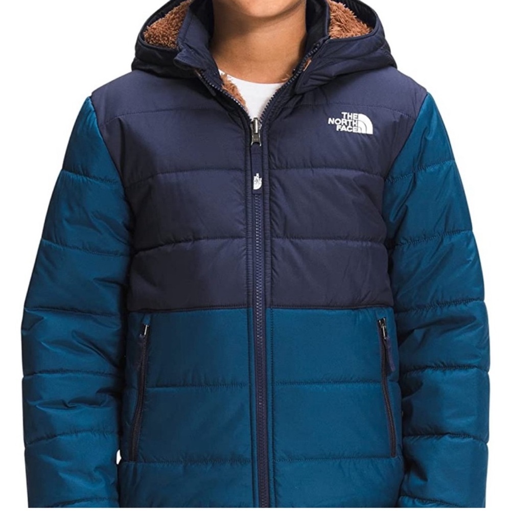 The North Face Reversible Hooded Jacket Boys  MEDIUM 10/12